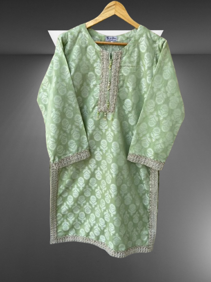 2pc Stylish Women's Lawn Shirt and trouser