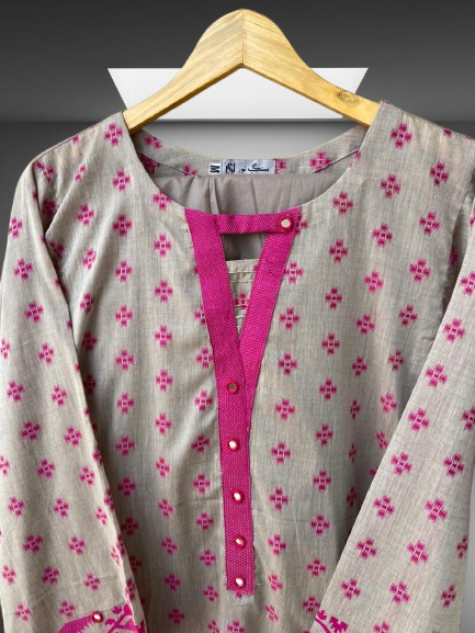 2PC Printed Stylish Lawn Suit